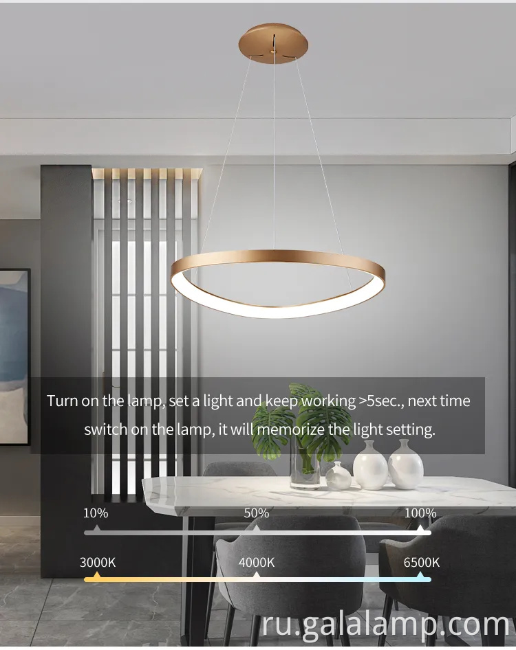 Современная европейская светодиодная подвеска - стильная акриловая люстра